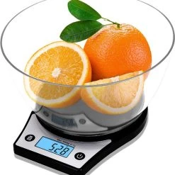 Phreeze Keukenweegschaal Digitaal - Digitale Keukenweegschaal - Precisie Keuken Weegschaal - Tot 5 KG -Tefal Shop 550x596