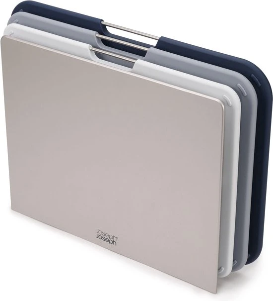 Joseph Joseph JosephJoseph - Editions Sky - Nest - Snijplank - In Houder - Groot - Set Van 4 Stuks - Sky 3 Joseph Joseph JosephJoseph - Editions Sky - Nest - Snijplank - In Houder - Groot - Set Van 4 Stuks - Sky