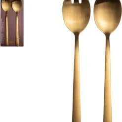 Gusta® Gusta Saladebestek Goud - 2 Stuks -Tefal Shop 550x621 1