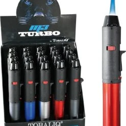 TechTec Pyrotorch Pen Torch Metallic - Aansteker - Gasbrander Met Stormvlam