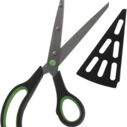 LOUZIR Pizzaschaar - Pizzaknipper - Pizzames - Pizzasnijder - 2 In 1 Pizzaschep -Culinario - Keukenschaar -Pizza Scissors -Tefal Shop 550x643 1