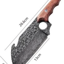 T&M Knives Gehamerd Koksmes Met Opener - Professioneel En Vlijmscherp - BBQ Mes 21 T&M Knives Gehamerd Koksmes Met Opener - Professioneel En Vlijmscherp - BBQ Mes -Tefal Shop 550x711