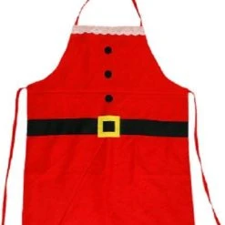 Faas Commerce Kerstschort - Kerstman Schort - Keukenschort - Christmas - Kerst Accessoires - Diner Decoratie