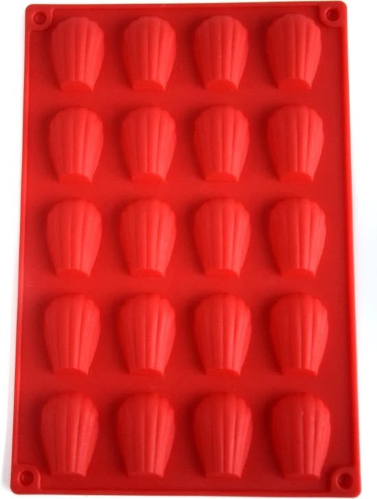 Merkloos Siliconen Madeleine Bakvorm - Antikleef - 20 Mini Madeleines - Bakvorm - Plooibaar - Madeleine - Siliconen - Energiezuinig - Herbruikbaar - Bakken 7 Merkloos Siliconen Madeleine Bakvorm - Antikleef - 20 Mini Madeleines - Bakvorm - Plooibaar - Madeleine - Siliconen - Energiezuinig - Herbruikbaar - Bakken - Afbeelding 5
