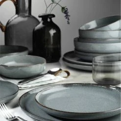 Palmer Serviesset Antigo Porselein 4-persoons 16-delig Blauw -Tefal Shop 550x731 1