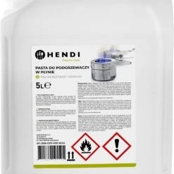 Hendi Brandpasta Voor Chafing Dish - Brandgel Jerrycan - 5 Liter