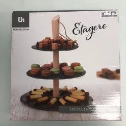 Merkloos Etagere Leisteen 3-laags Ø30/25/20cm 10 Merkloos Etagere Leisteen 3-laags Ø30/25/20cm -Tefal Shop 550x733 33