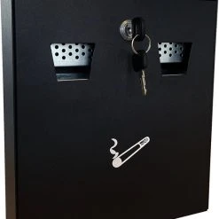 BRASQ Asbak Wandasbak Zwart AT100