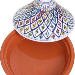 CRAFLAIR ~ Tajine ~ Ø 30 Cm ~ Geschikt Voor Inductie - Adapter ~ Handgemaakt ~ Geglazuurd Keramiek 16 CRAFLAIR ~ Tajine ~ Ø 30 Cm ~ Geschikt Voor Inductie - Adapter ~ Handgemaakt ~ Geglazuurd Keramiek -Tefal Shop 550x766