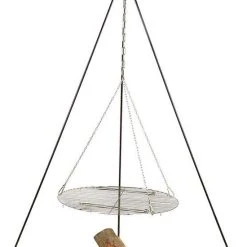 Esschert Design - Driepoot Met Ketting - Haardvuur Accessoires - Staal - Zwart -Tefal Shop 550x770