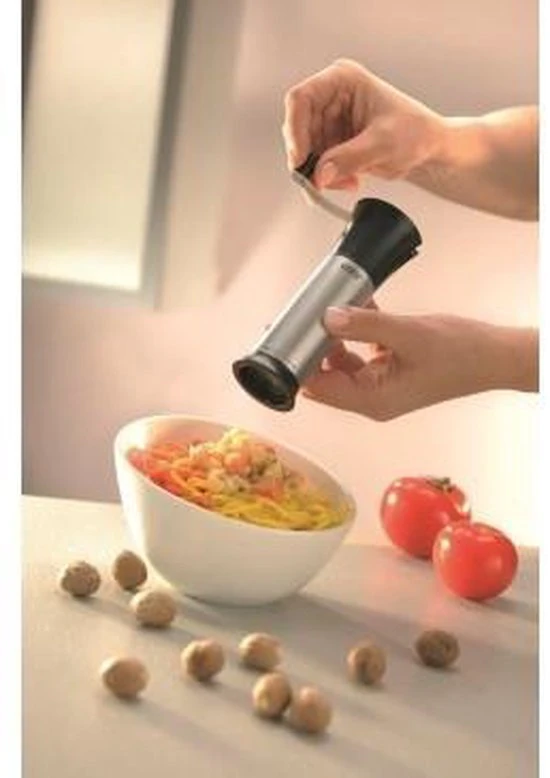 GEFU Nootmuskaatmolen - Laser Cut - RVS 5 GEFU Nootmuskaatmolen - Laser Cut - RVS - Afbeelding 3