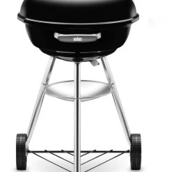 Weber Compact Kettle - Houtskoolbarbecue - 47cm - Zwart - Met 2kg Briketten