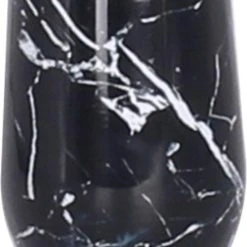 Drinkbeker - Beker - Koffiebeker To Go - Dubbelwandig - RVS - Zwart Marmer - Able & Borret