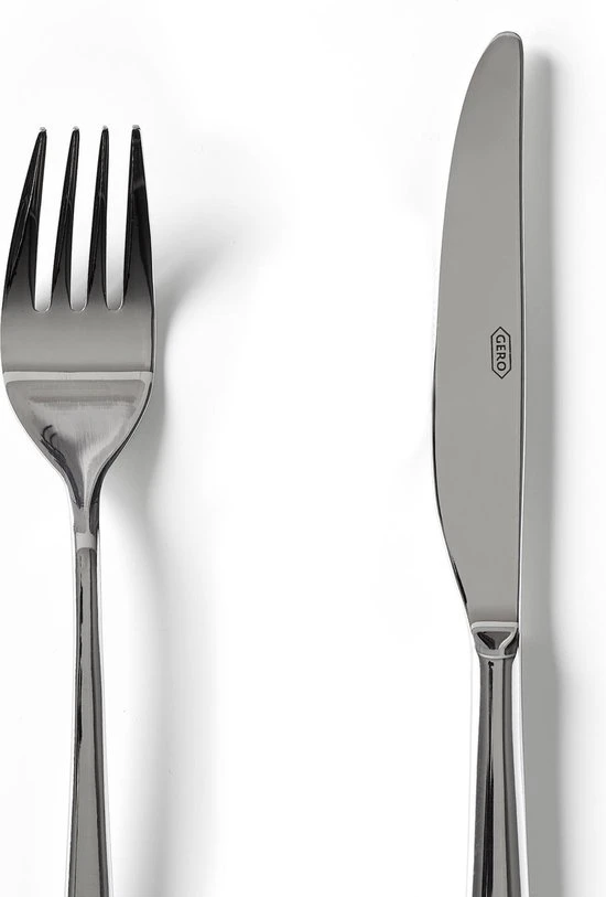 Gero Ellen Bestekset - 24 Stuks - 6 Persoons - Glanzend Staal 5 Gero Ellen Bestekset - 24 Stuks - 6 Persoons - Glanzend Staal - Afbeelding 3