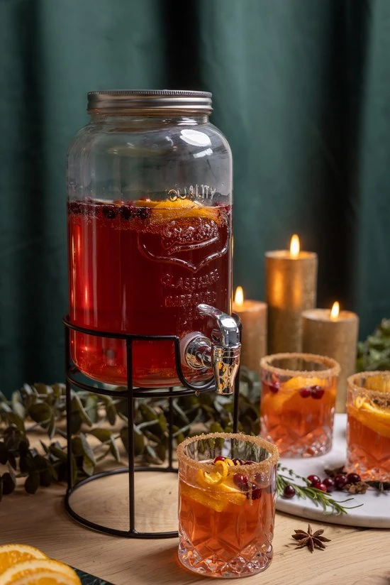 Sareva Drankdispenser - Met Houder 3 Liter 6 Sareva Drankdispenser - Met Houder 3 Liter - Afbeelding 4