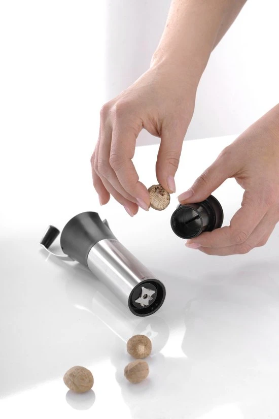 GEFU Nootmuskaatmolen - Laser Cut - RVS 10 GEFU Nootmuskaatmolen - Laser Cut - RVS - Afbeelding 8