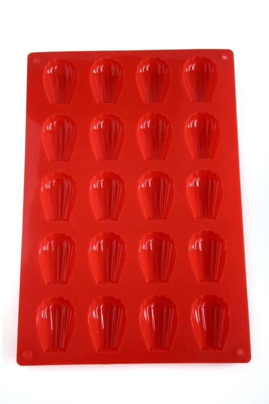 Merkloos Siliconen Madeleine Bakvorm - Antikleef - 20 Mini Madeleines - Bakvorm - Plooibaar - Madeleine - Siliconen - Energiezuinig - Herbruikbaar - Bakken 4 Merkloos Siliconen Madeleine Bakvorm - Antikleef - 20 Mini Madeleines - Bakvorm - Plooibaar - Madeleine - Siliconen - Energiezuinig - Herbruikbaar - Bakken - Afbeelding 2