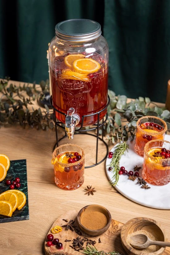 Sareva Drankdispenser - Met Houder 3 Liter 7 Sareva Drankdispenser - Met Houder 3 Liter - Afbeelding 5