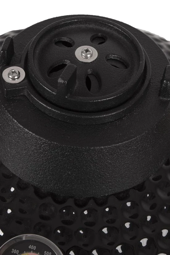 Patton Kamado Grill 13" - Keramisch - Kookoppervlak Ø 28 - Mat Zwart 9 Patton Kamado Grill 13" - Keramisch - Kookoppervlak Ø 28 - Mat Zwart - Afbeelding 7