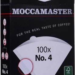 Technivorm Moccamaster Filters - Koffiefilters - Wit - Nr. 4 - 100 Stuks -Tefal Shop 550x839
